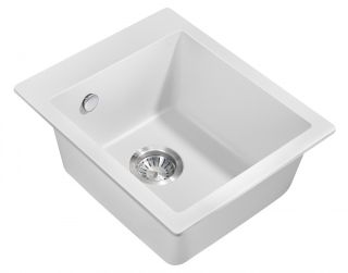 Мойка для кухни Milacio Murcia 42 Cuarzo MC.77042 белый